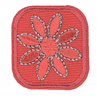 Термоаппликация "Цветок"