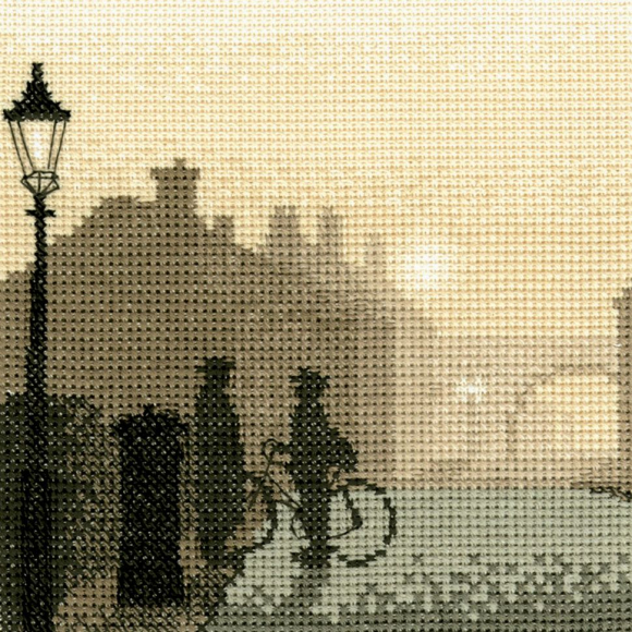 Набор для вышивания HERITAGE арт.PSFP327E Встреча 12,5х12,5 см Набор для вышивания HERITAGE арт.PSFP327E Встреча 12,5х12,5 см