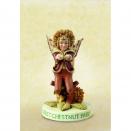 Фигурка декоративная, цветочный эльф "Каштан"