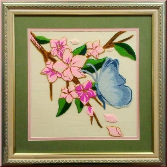 Набор для частичного вышивания бисером ИМПЕРИЯ БИСЕРА арт.ИБЧ-136 Прикосновения весны 40х40 см Набор для частичного вышивания бисером ИМПЕРИЯ БИСЕРА арт.ИБЧ-136 Прикосновения весны 40х40 см