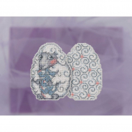 Набор для вышивания MILL HILL Овечка Jim Shore 7х9 см