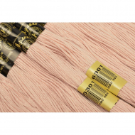 Нитки мулине цв.6301 бледно терракотовый 12х10м С-Пб