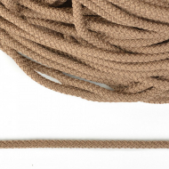 Шнур круглый полиэфир 05мм арт.1с-50/35 с наполнителем цв.032 бежевый уп.200м