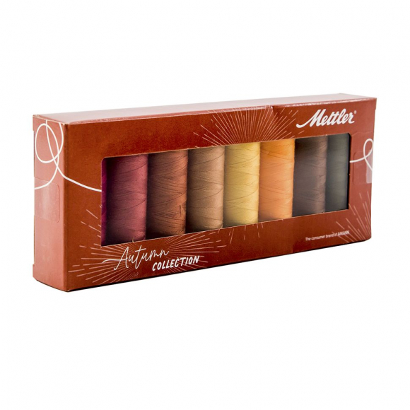 91417_Набор с нитками Seralon "Оттенки Осени" в подарочной упаковке, 8 катушек 91417_Набор с нитками Seralon "Оттенки Осени" в подарочной упаковке, 8 катушек