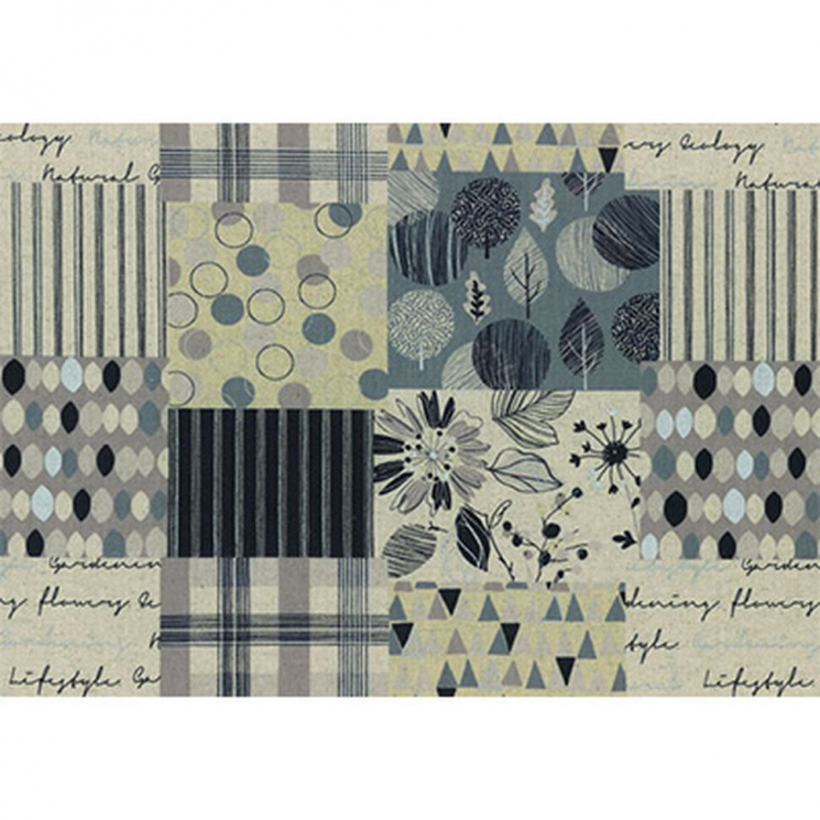 Ткань для пэчворка PEPPY Lecre Collection 237,8 г/м? 80% хлопок, 20% лен цв.40712-71 уп.100х110 см