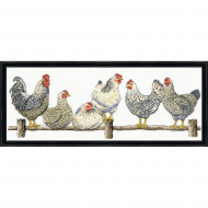 Набор для вышивания DESIGN WORKS арт.3403 Насест 20,3х56 см