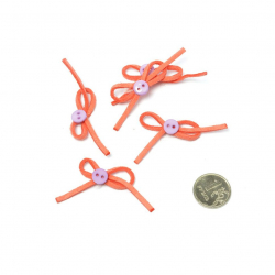 Бантики пришивные MAGIC HOBBY арт.MG.YZ-10.1 цв. 1 уп. 5шт