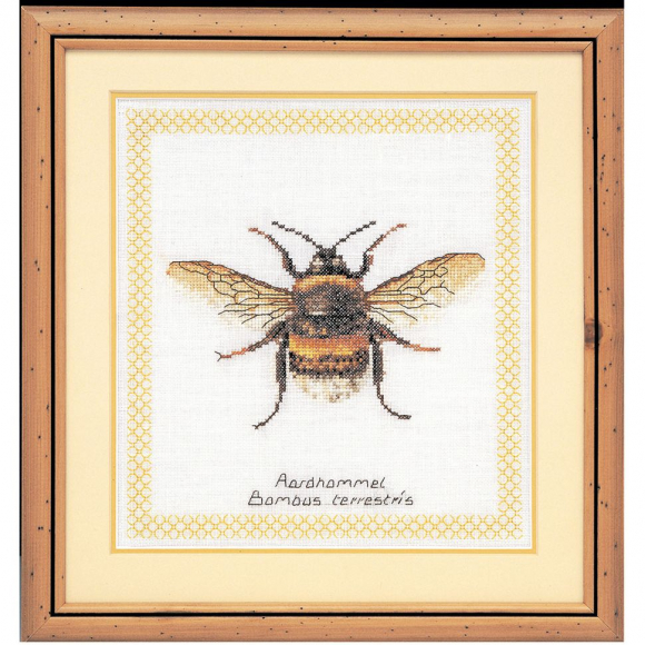 Набор для вышивания THEA GOUVERNEUR арт.3018А Шмель 20х21 см