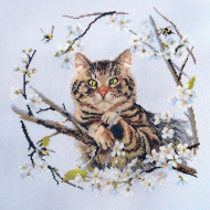 Набор для вышивания МАРЬЯ ИСКУСНИЦА арт.03.016.18 Полосатый разбойник 30х30 см