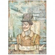 182024_Бумага рисовая "Sir Vagabond Aviator image" 182024_Бумага рисовая "Sir Vagabond Aviator image"