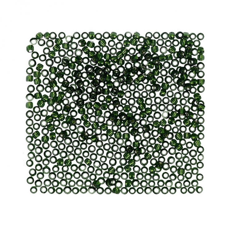 Бисер Япония "TOHO" 11/0  круглый 2  2.2 мм 5 х 5 г №0037 травяной