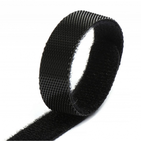 Липучка хомут многоразовая TBY 15 х 1,2 см цв.черный уп.100 шт