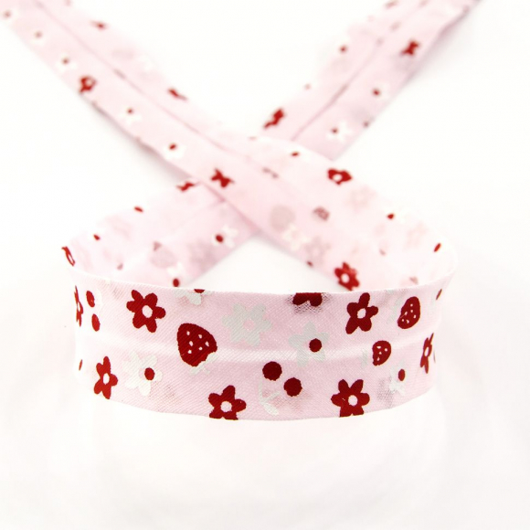 Косая бейка с рисунком SAFISA, арт.6444, 20 мм, 20 м, цвет 05