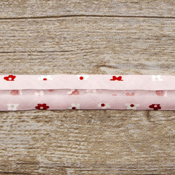 Косая бейка с рисунком SAFISA, арт.6444, 20 мм, 20 м, цвет 05