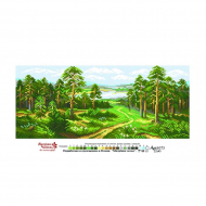 Рисунок на канве МАТРЕНИН ПОСАД арт.24х47 - 1073 Полдень