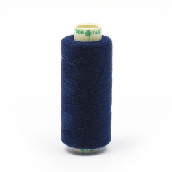 Нитки Dor Tak бытовые 40/2 полиэстер 366м цв.412 синий