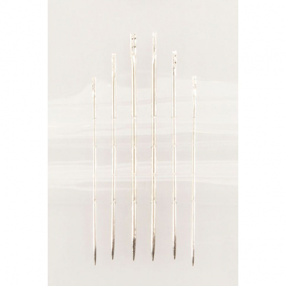 7626_Иглы ручные для лёгкого вдевания, №4-8, 6 шт 7626_Иглы ручные для лёгкого вдевания, №4-8, 6 шт