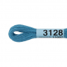 Нитки для вышивания Gamma мулине (3071-3172) 100% хлопок 24 x 8 м цв.3128 св.св.синий
