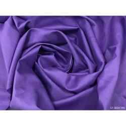 Ткань сатин гл/крашеный, 120 г/м?, 100% хлопок, цв.17-3834 фиолетовый уп.220х300 см