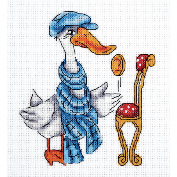 Набор для вышивания KLART арт. 8-262 Гусь 14х15 см