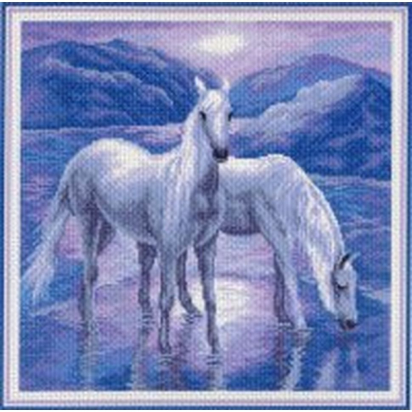 Рисунок на канве МАТРЕНИН ПОСАД арт.41х41 - 1032 На рассвете