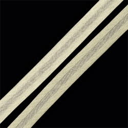 Косая бейка хлопок шир.15мм цв.7003 (F104) молочный уп.132 м А