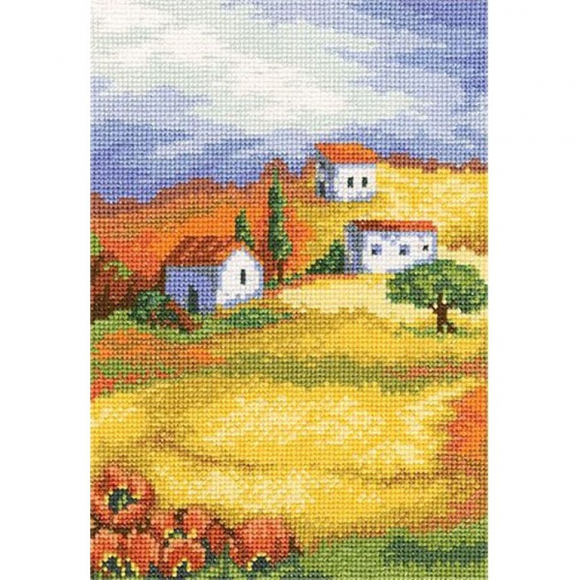 Набор для вышивания РТО арт.C167 Солнечная Тоскана 13х19 см