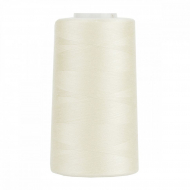 Нитки швейные 40/2 полиэстер 5000 ярд цв.605 экрю MAX