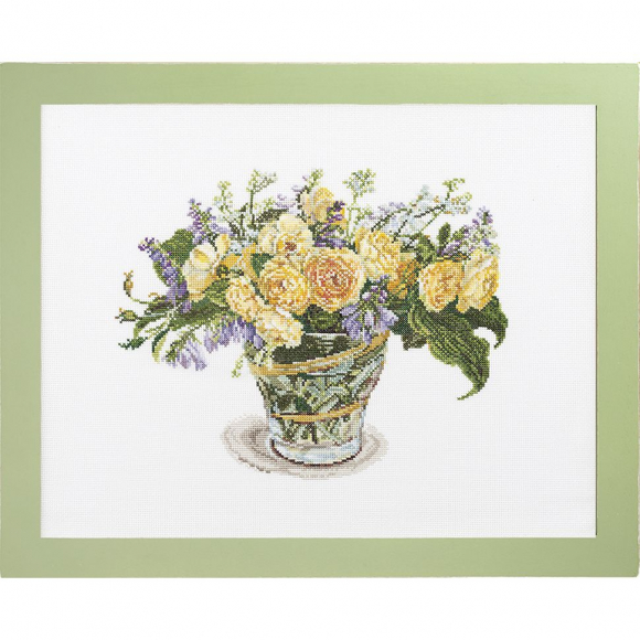 163373_Набор для вышивания "Чайные розы"