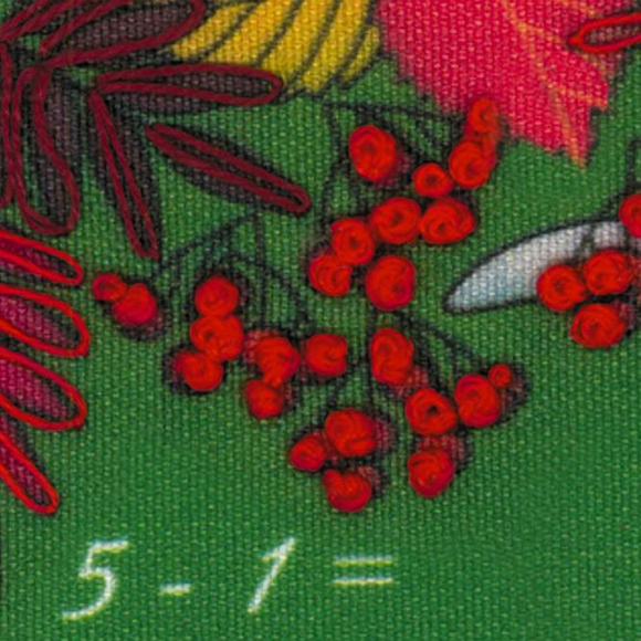 Набор для вышивания РИОЛИС арт.1608АС Открытка Школьная 14х14 см