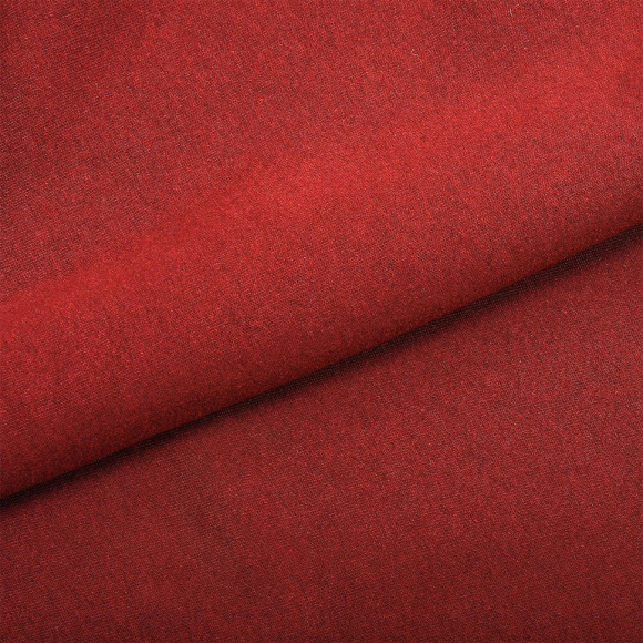 Ткань трикотаж Футер 3х нитка начес хлопок 320г пенье 185см вишня 19-1650 уп.6м