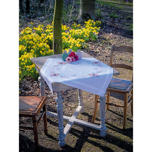 182125_Набор для вышивания скатерти "Летние цветы"