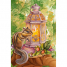 Алмазная мозаика Ah5441 Бурундучок 20х30