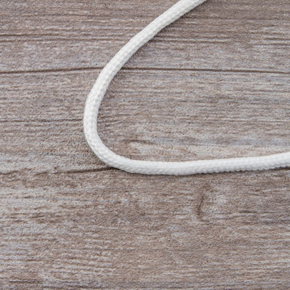 Шнур плетеный SPIRAL ( SAFISA), 4 мм, 25 м, цвет белый