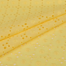 Ткань шитье TBY-8167-03 100г/м2 100% хлопок шир.150см цв.желтый рул.14,62м