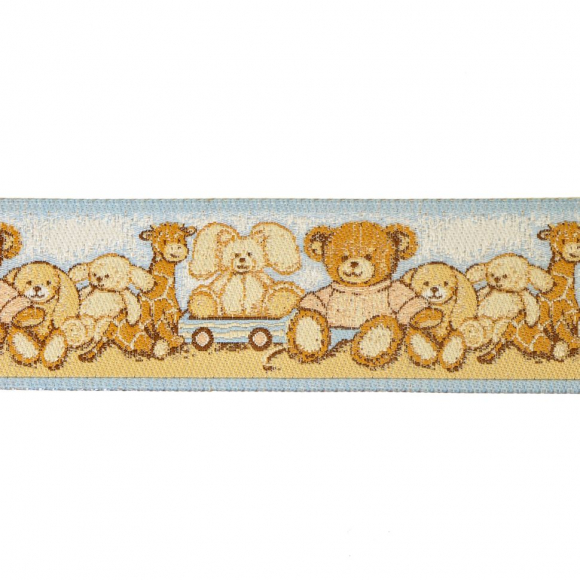 Лента жаккардовая SAFISA, 33 мм, 15 м, цвет 02