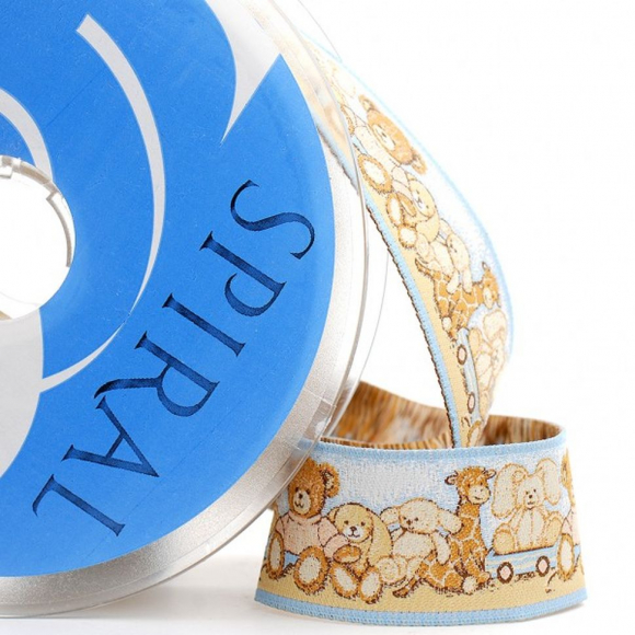 Лента жаккардовая SAFISA, 33 мм, 15 м, цвет 02