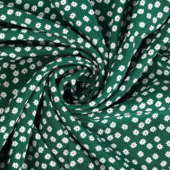 Ткань Софт 105 г кв.м 97% полиэстер, 3% спандекс шир.150 см арт.TBY.M251.2 цв.2 зеленый уп.1м