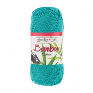 188146_Пряжа Bambou Cotton, 40% вискоза, 30% хлопок, 30% акрил, 100 г, 400 м