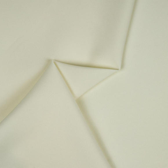 Ткань Габардин кач-во Фухуа 180 г/м? 100% полиэстер шир.150 см арт.TBY.Gbf.24102.3 цв.03 айвори уп.1м