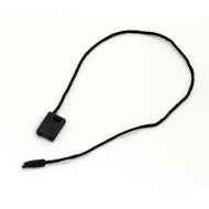 Биркодержатели пломба пластик 19см цв. черный (уп.? 1000шт)