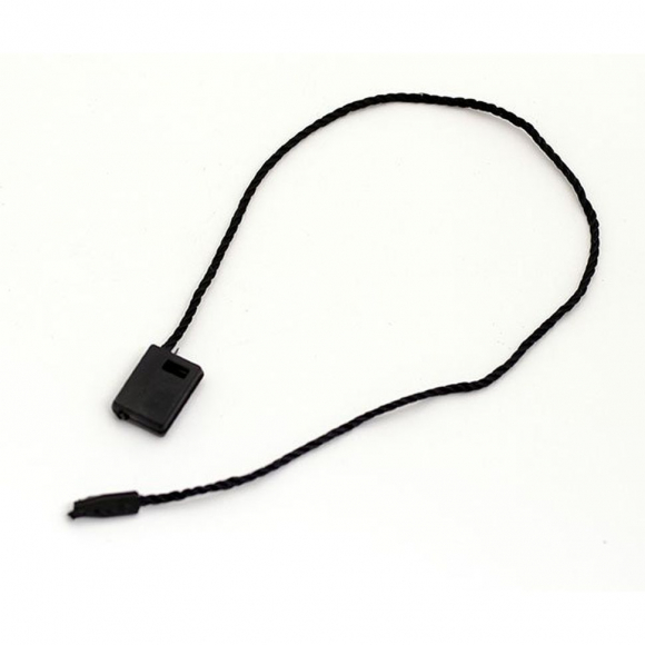 Биркодержатели пломба пластик 19см цв. черный (уп.? 1000шт)