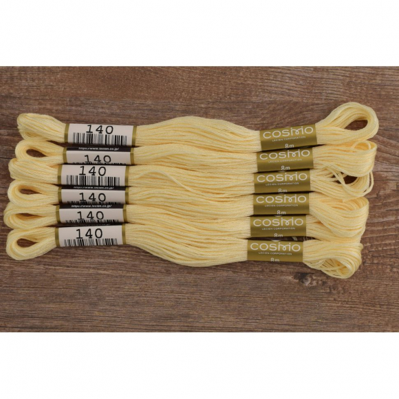 Мулине COSMO однотонный цвет 140 Мулине COSMO однотонный цвет 140