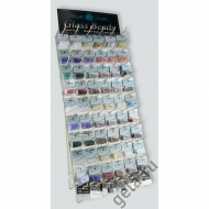 25370_Стенд проволочный SM, MD, LG BUGLE BEAD DISPLAY 1 с наполнением