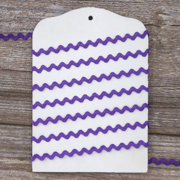 Тесьма PEGA тип вьюнчик, сиреневый, 6,4 мм Тесьма PEGA тип вьюнчик, сиреневый, 6,4 мм