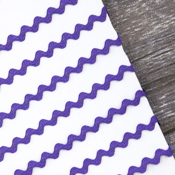 Тесьма PEGA тип вьюнчик, сиреневый, 6,4 мм Тесьма PEGA тип вьюнчик, сиреневый, 6,4 мм