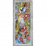 Рисунок на ткани (Бисер) КОНЁК арт. 8448 Гранаты 25х65 см