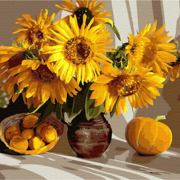 Картины по номерам Molly арт.KH1090 Яркий натюрморт 30х30 см