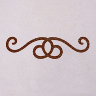 КЖН45 Накладной элемент из кожзама уп.5шт