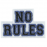 Термоаппликация "Правил нет"